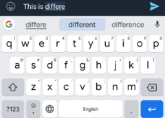 Gboard new autocorrect