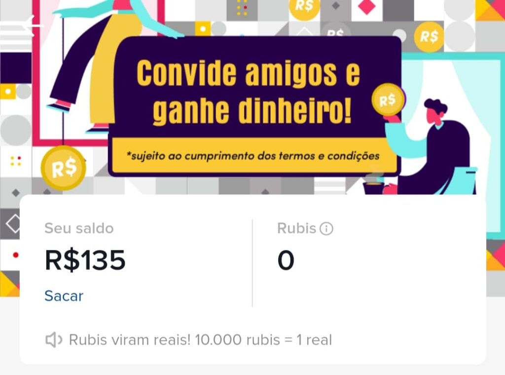 ganhos no tiktok