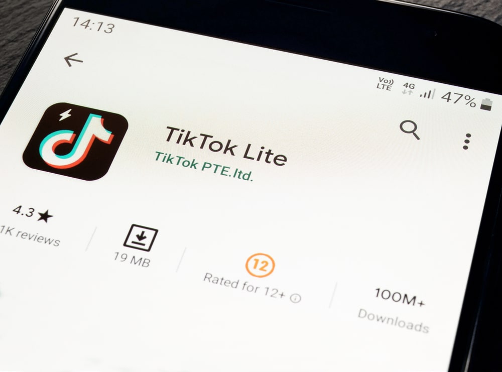 Código TikTok Lite 2021