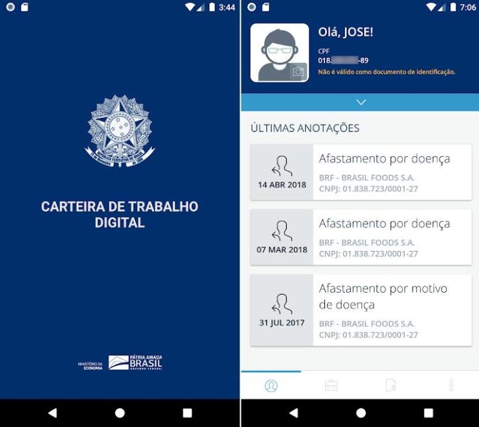 Como fazer carteira de trabalho digital