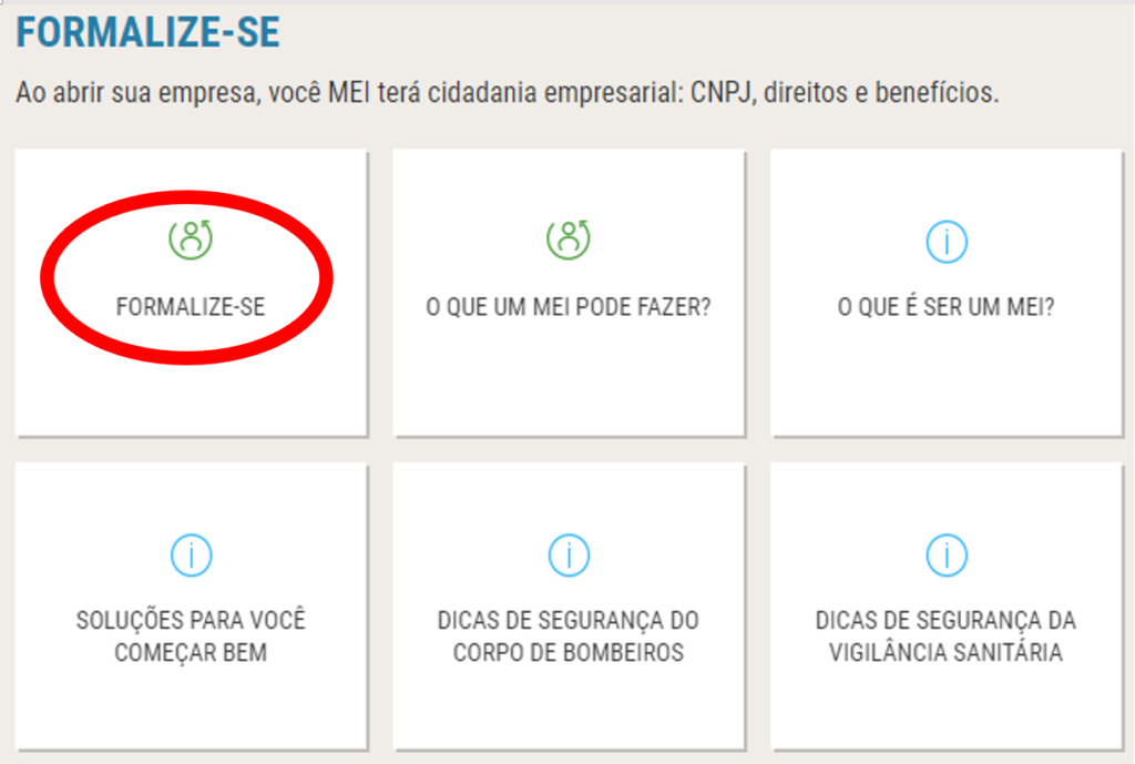 Portal do Empreendedor MEI todos os serviços grátis