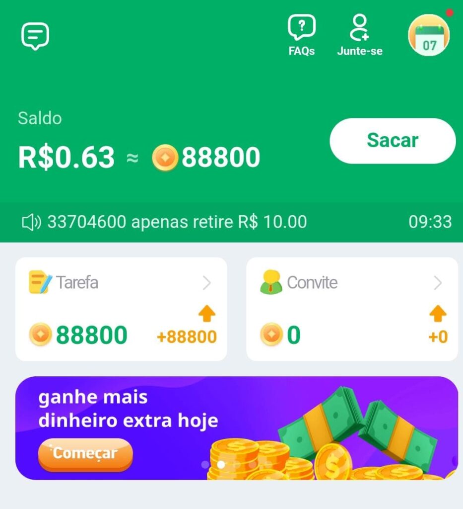 Tick Watch to Earn: Ganhe com indicação e vídeos